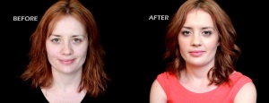 Before and After - Makeup by Dulcelissa